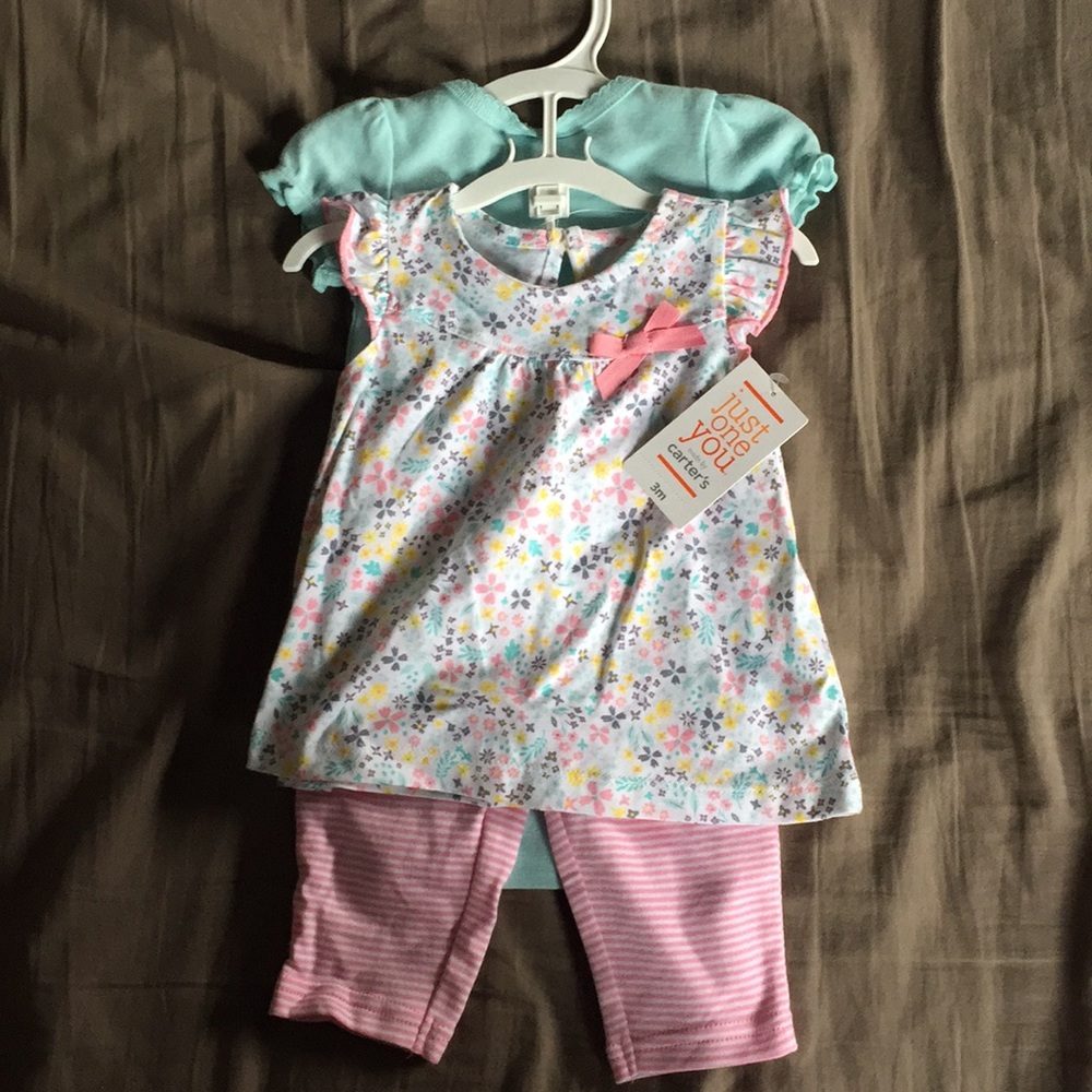NWT Baby Girls 3pc set